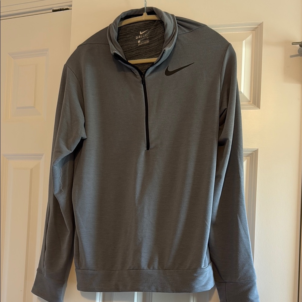 Nike Charcoal Quarter-Zip Pullover